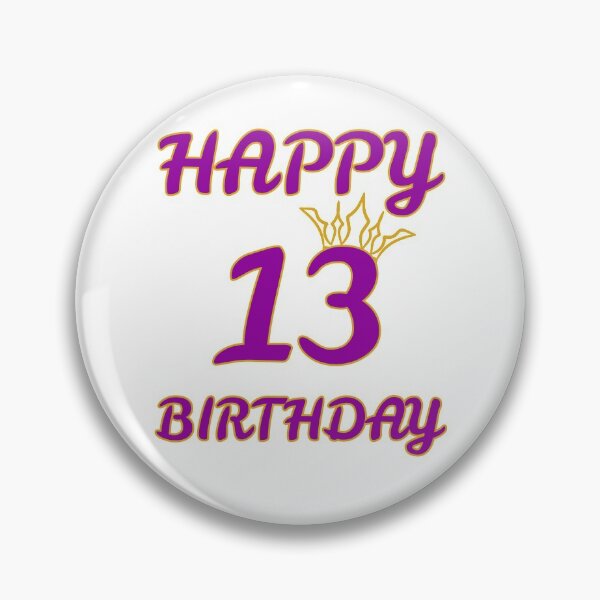 Item preview, Happy 13th Birthday I am the Queen, I am thirteen, Officially a teen, 13 years old designed and sold by marosharaf.
