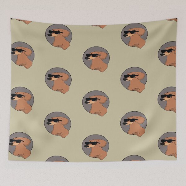 Item preview, Super Cool Dachshund - Red designed and sold by MandWthings.