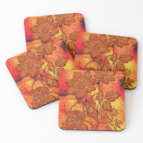 Item preview, Fire Flowers, fantasy art designed and sold by LoneAngel.