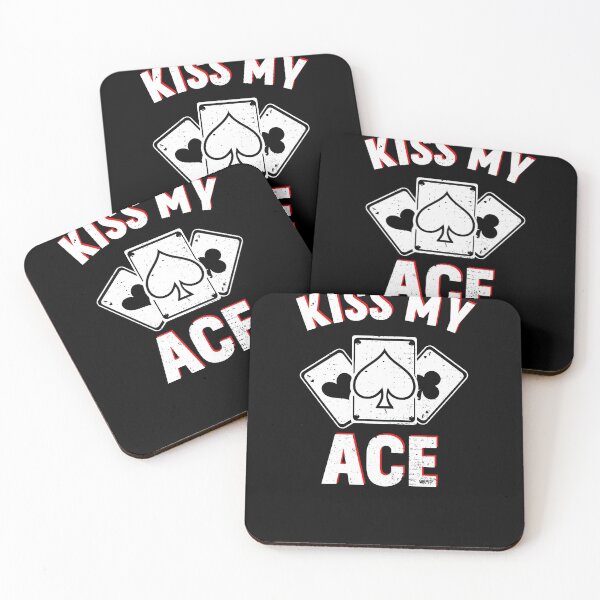 Item preview, Kiss my Ace - Ace Poker Card Game designed and sold by m-huppmann.