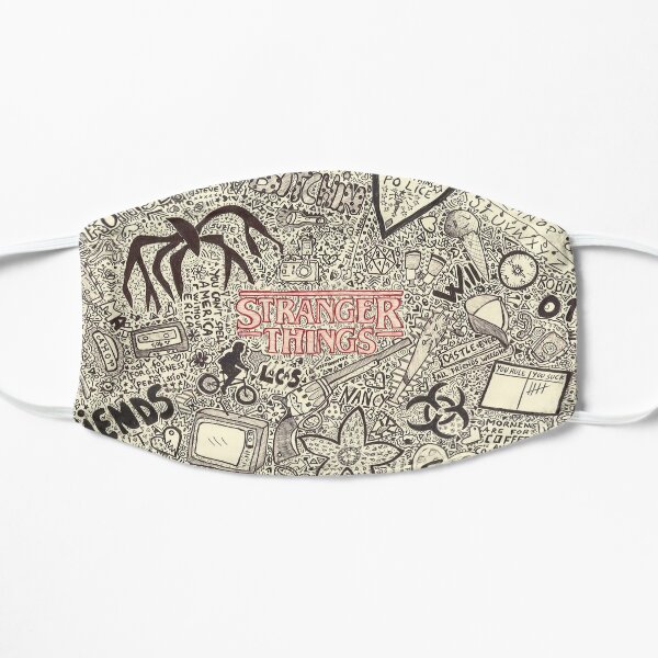 hey stranger Flat Mask