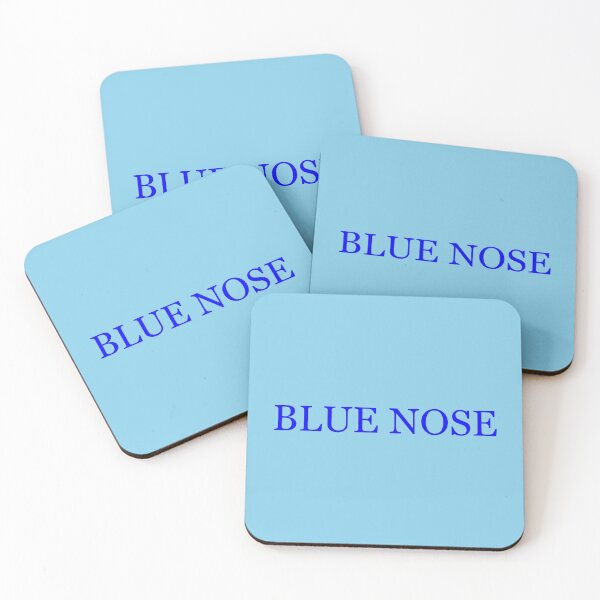 Item preview, BLUE NOSE BLUE/SKY face mask and merchandise. designed and sold by booie2020.