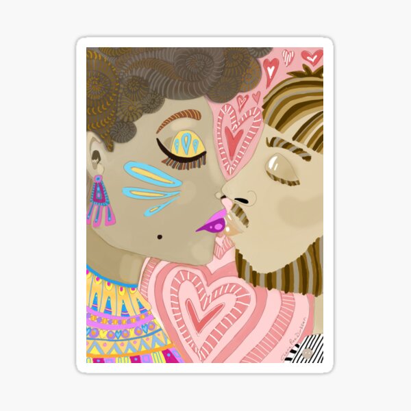 Kiss Me Sticker