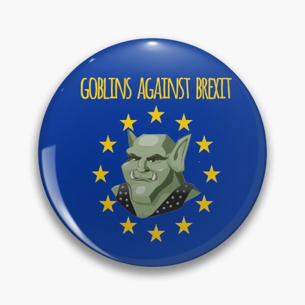 Item preview, Brexit - Goblins Against Brexit designed and sold by MandWthings.