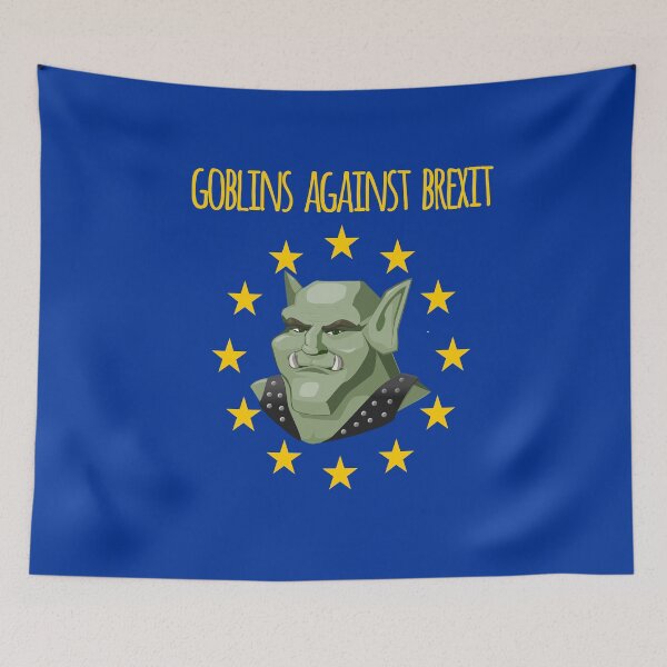 Item preview, Brexit - Goblins Against Brexit designed and sold by MandWthings.