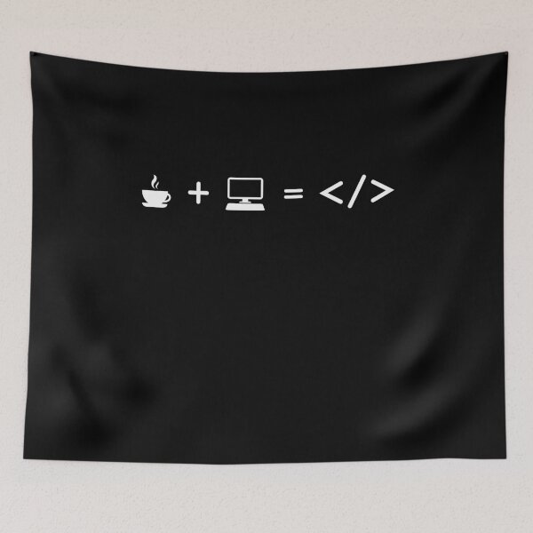 Item preview, Coffee plus computer results in coding designed and sold by m-huppmann.