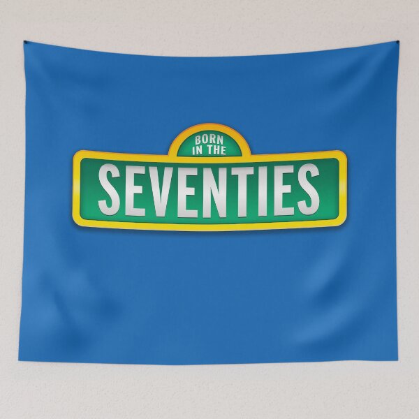 Item preview, BORN IN THE SEVENTIES designed and sold by Skullpirates.