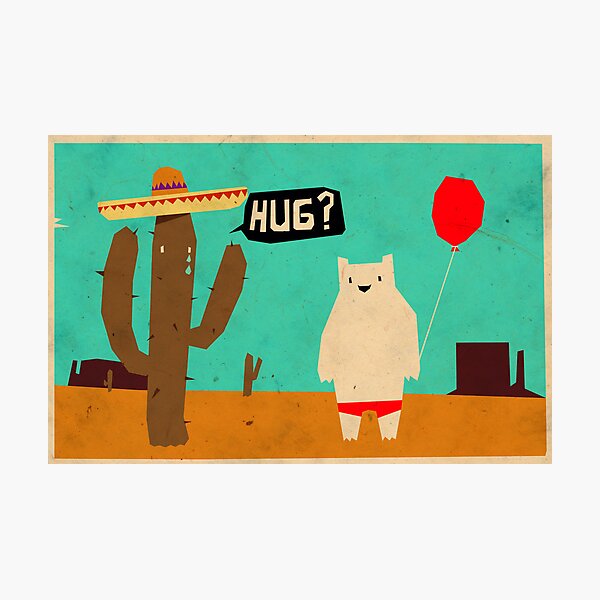Hug? Photographic Print