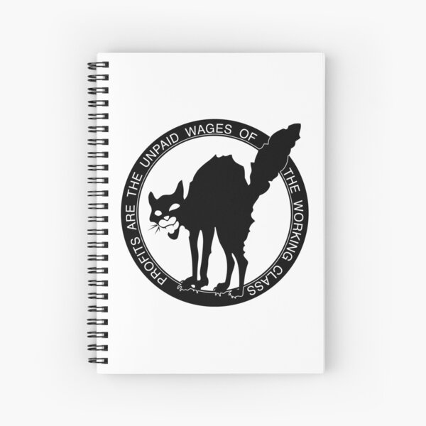 Item preview, Sabotabby Profits are Unpaid Wages designed and sold by radLeft.