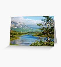 Loch Dun luiche Tir Conaill Greeting Card