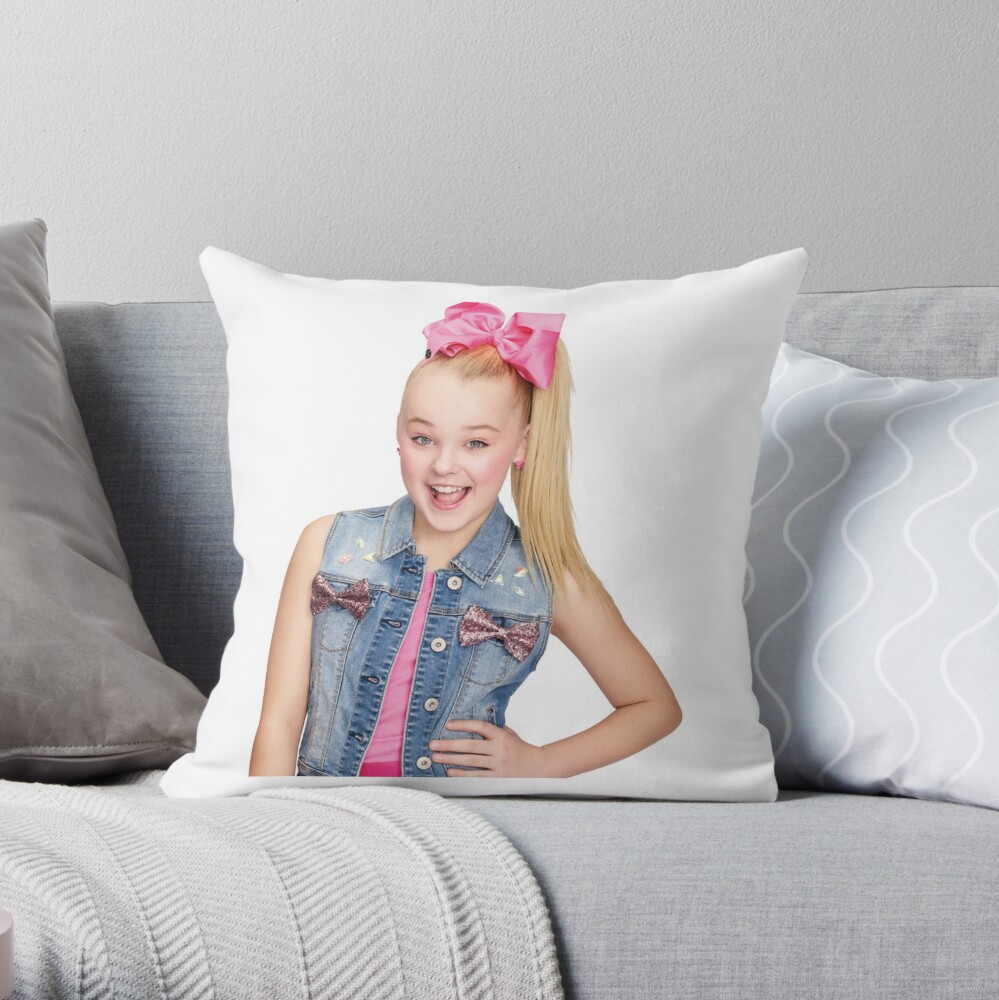 "JoJo Siwa" Throw Pillow for Sale by eliahb | Redbubble