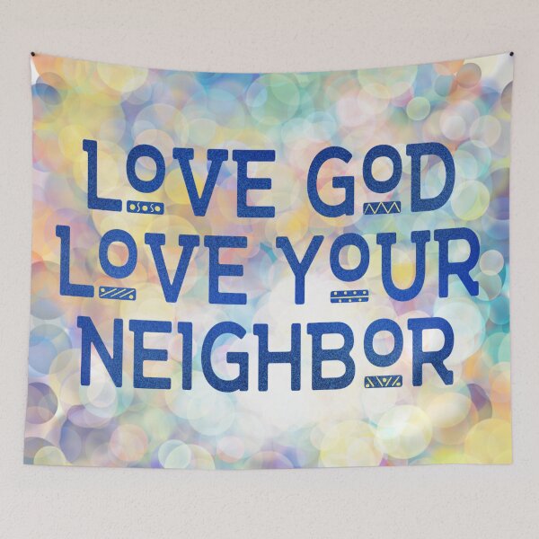 Item preview, Love God Love Your Neighbor designed and sold by ShareJoy.