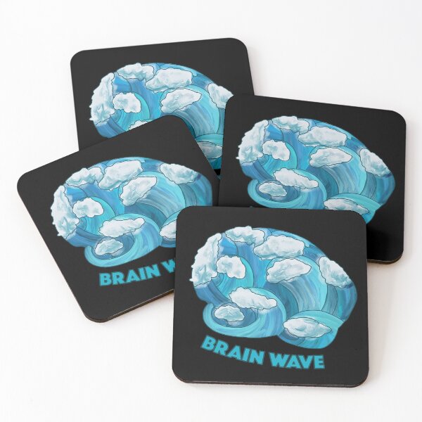 Item preview, Brain Wave - Neuroscience designed and sold by BundaBear.