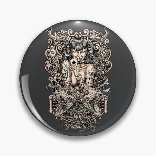 Item preview, Chica malvada tatuada designed and sold by RollOn.