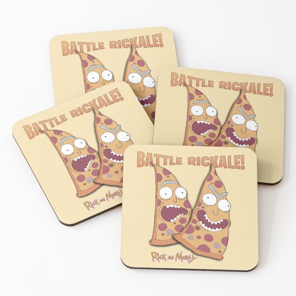 Battle Rickale 2 Coasters (Set of 4)