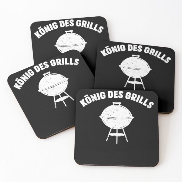 Item preview, King of the grill - BBQ gift for grill masters and hobby grillers designed and sold by m-huppmann.