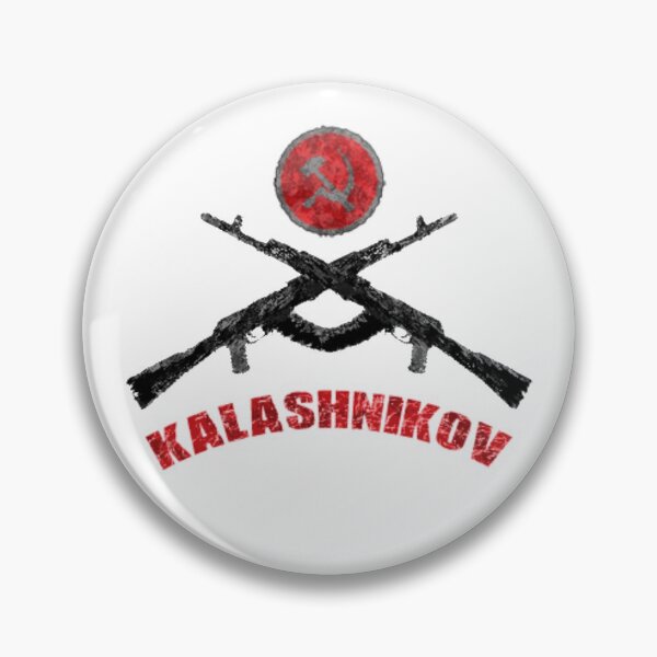 Item preview, Soviet Kalashnikov AK-47 Hammer & Sickle USSR Soviet Communism Retro CCCP designed and sold by TopTeeShop.