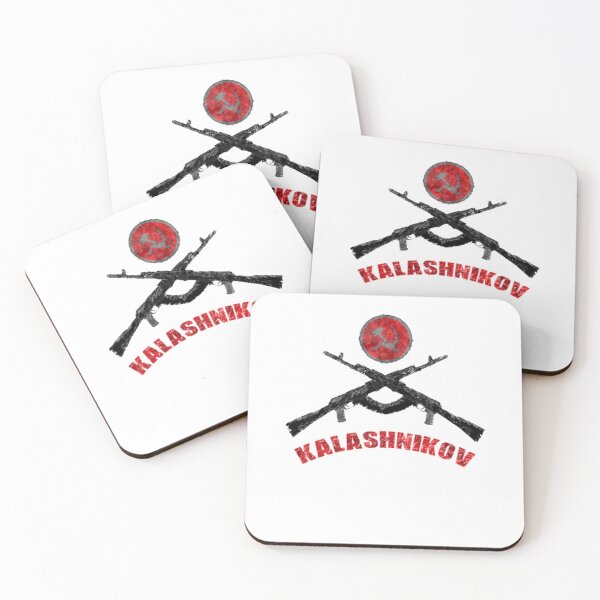 Item preview, Soviet Kalashnikov AK-47 Hammer & Sickle USSR Soviet Communism Retro CCCP designed and sold by TopTeeShop.
