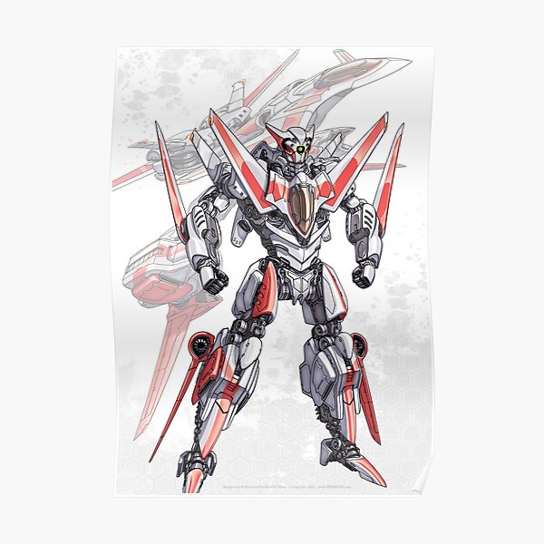Transforming Jet Mech: The Dragonfly Poster