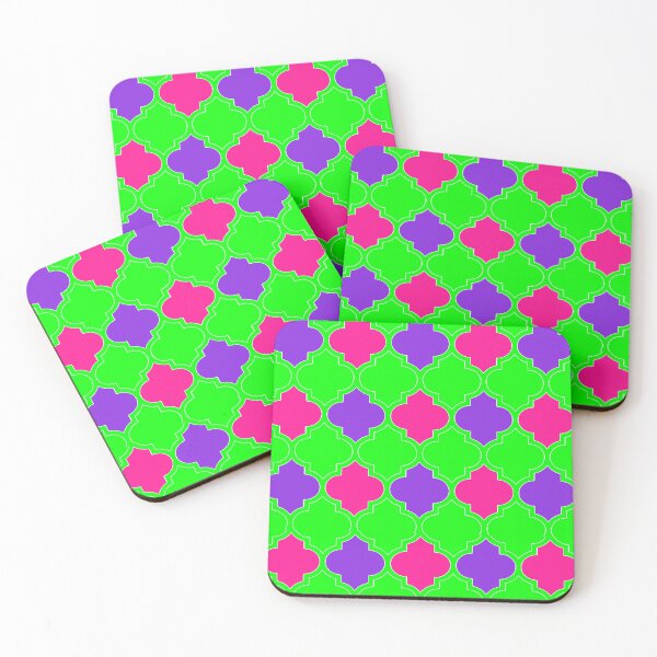 Item preview, DOME PATTERN PLAIN UFO GREEN- PLASTIC PINK - SOLID PROTON PURPLE COLOR MORROCAN / CORRECT HEX COLOUR designed and sold by ozcushions.