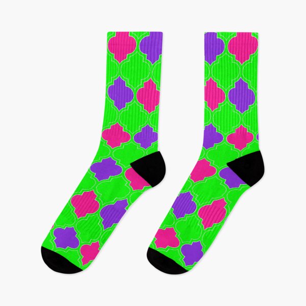 Item preview, DOME PATTERN   PLAIN UFO GREEN- PLASTIC PINK - SOLID PROTON PURPLE COLOR MORROCAN  / CORRECT HEX COLOUR designed and sold by ozcushions.