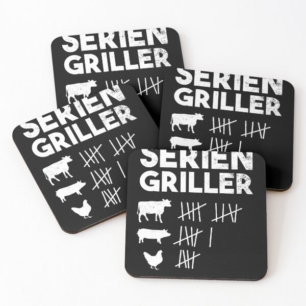 Item preview, Series grillers - BBQ gift for grill masters and hobby grillers designed and sold by m-huppmann.