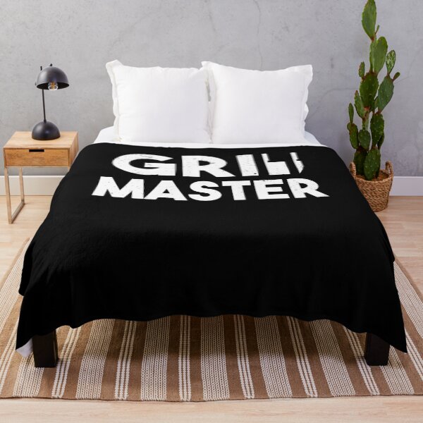 Item preview, Grillmeister - BBQ gift for hobby grillers designed and sold by m-huppmann.