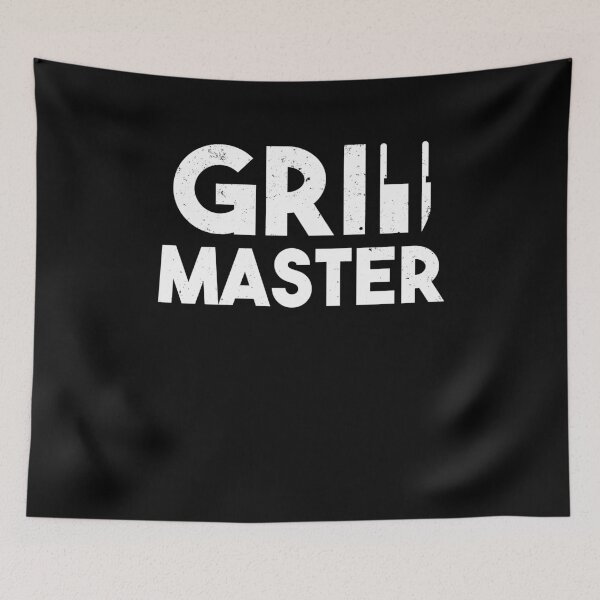 Item preview, Grillmeister - BBQ gift for hobby grillers designed and sold by m-huppmann.
