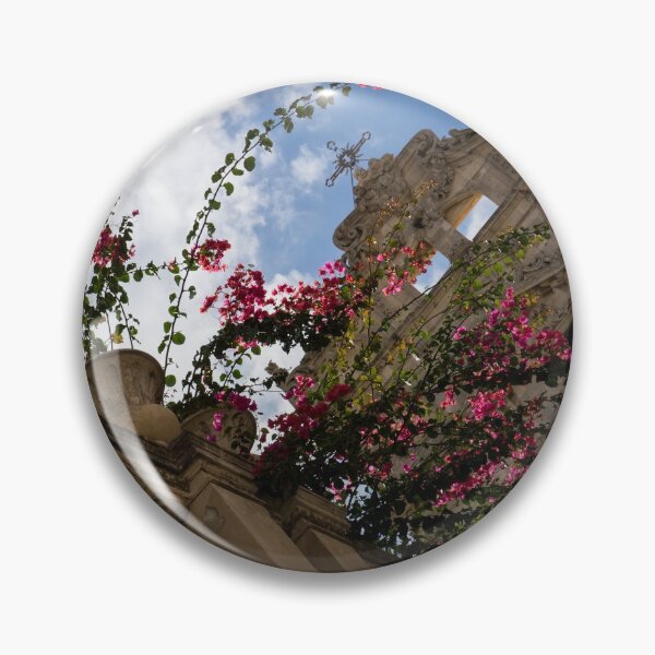 Item preview, Sky Blossoms - Pink Bougainvillea at Santa Lucia alla Badia Church in Syracuse, Sicily designed and sold by Georgia Mizuleva.