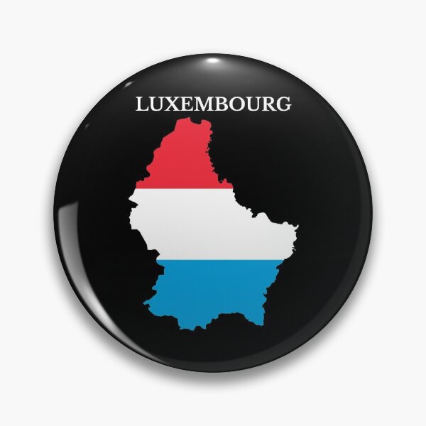 Item preview, Luxembourg Map Flag designed and sold by marosharaf.