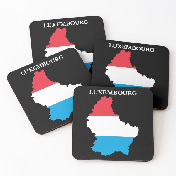 Item preview, Luxembourg Map Flag designed and sold by marosharaf.