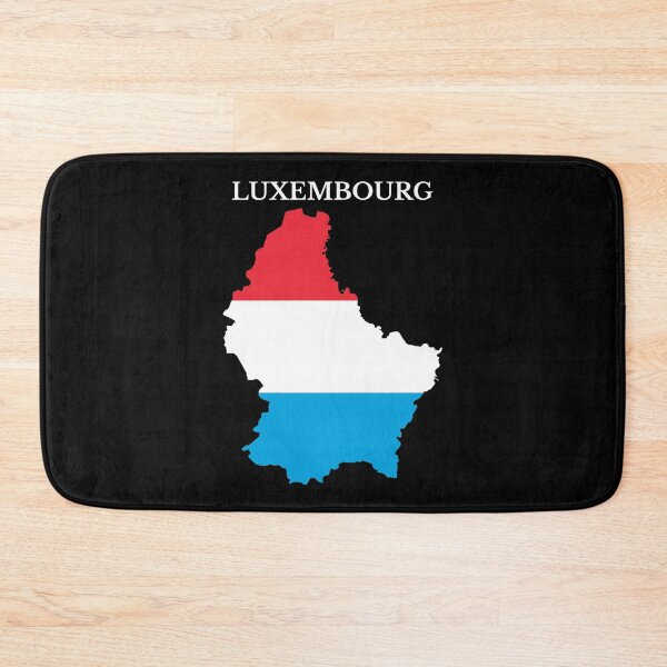 Item preview, Luxembourg Map Flag designed and sold by marosharaf.