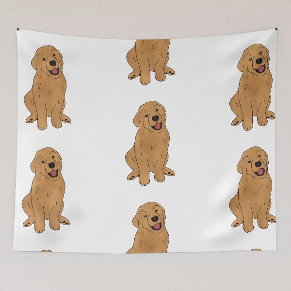 Item preview, golden lab doodle  designed and sold by mariannamorais.
