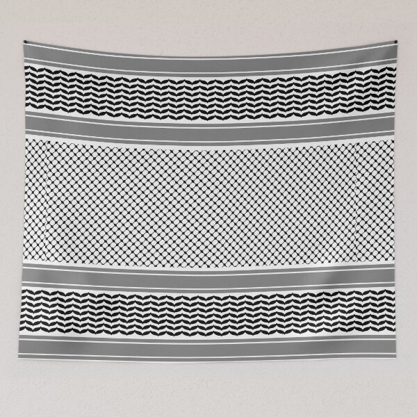 Item preview, Palestinian Keffiyeh - كوفية  فلسطينية  designed and sold by ArabicMerch.