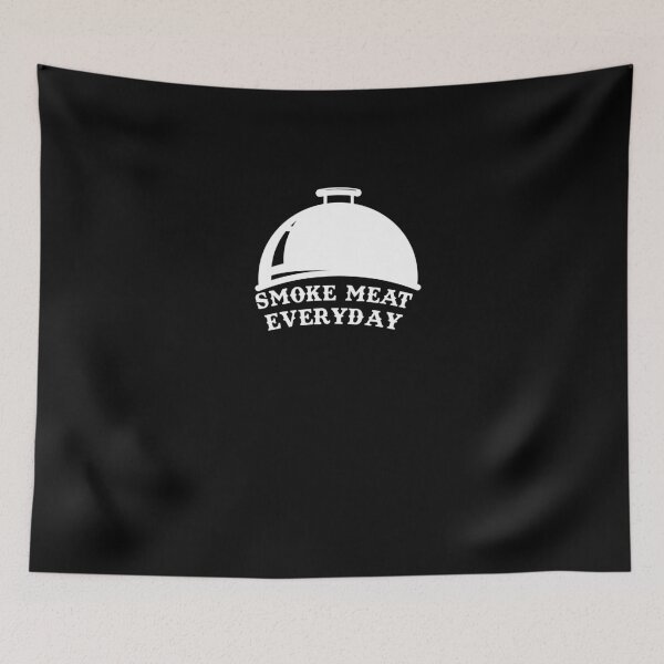 Item preview, Smoke Meat everyday - gift saying for all hobby grillers designed and sold by m-huppmann.