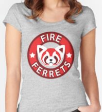 Fire Ferrets Women's Fitted Scoop T-Shirt