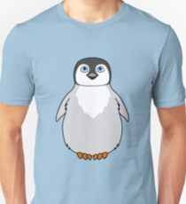 Natural Grey Baby Penguin Unisex T-Shirt