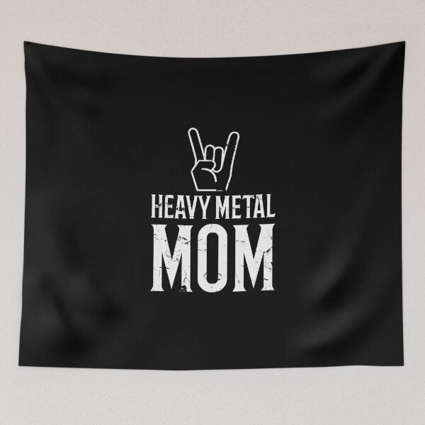 Item preview, Heavy metal mom Horns Up designed and sold by playloud.