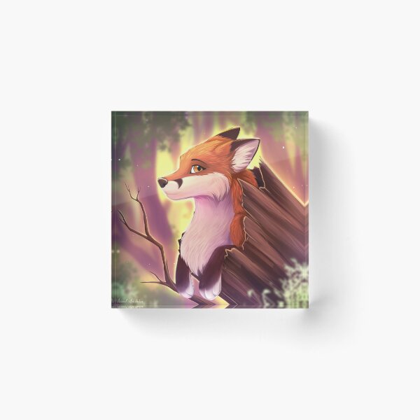 Item preview, Fox in a log designed and sold by Aerofistashka.
