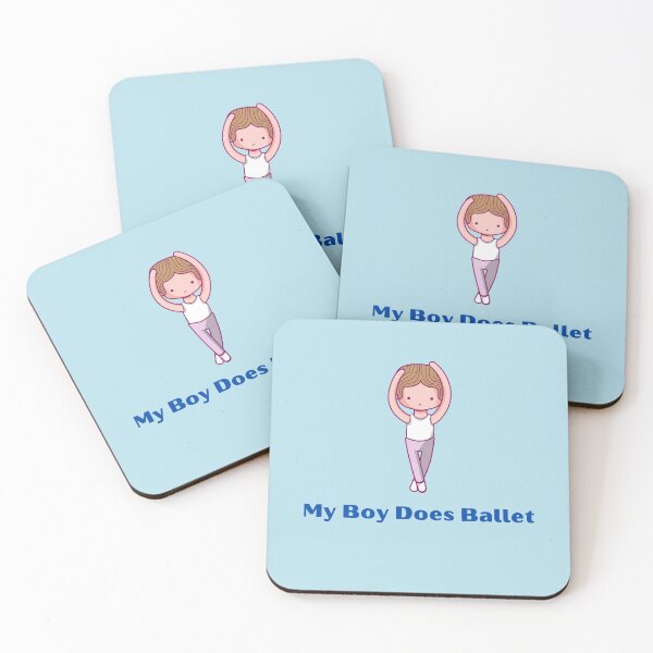 Item preview, MY BOY DOES BALLET Little Boy Cartoon designed and sold by myboydoesballet.