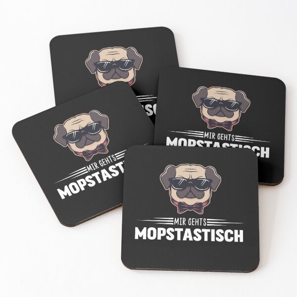 Item preview, Mopstastisch - funny gift idea for pug owners designed and sold by m-huppmann.