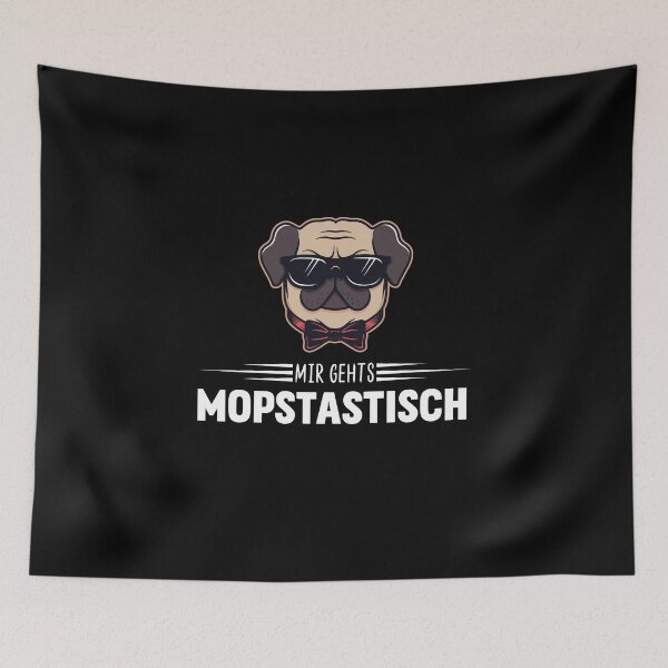 Item preview, Mopstastisch - funny gift idea for pug owners designed and sold by m-huppmann.