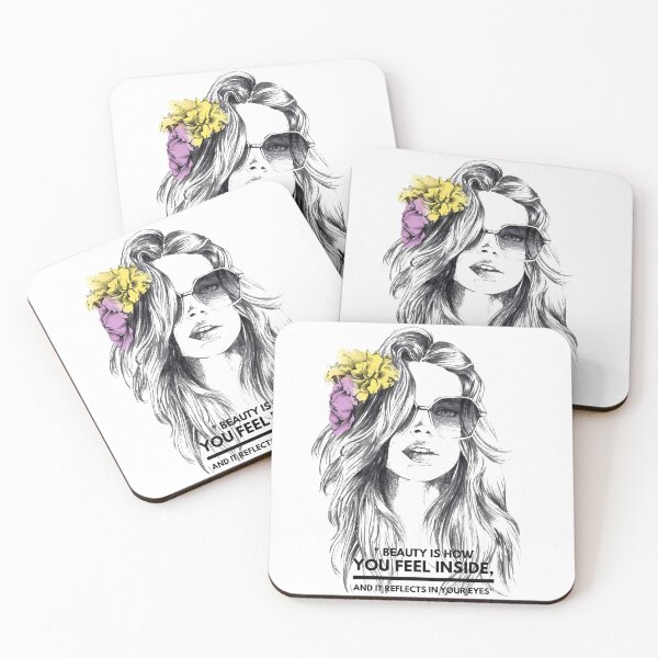 Item preview, "Beauty Is How You Feel Inside, And It Reflects In Your Eyes" designed and sold by LondonHouse.