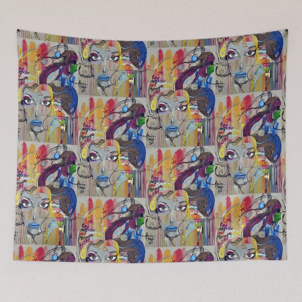 Item preview, A woman with art designed and sold by Stargo7.