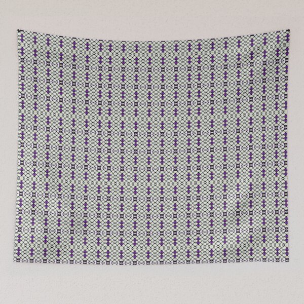 Item preview, Classy woven white and purple design. designed and sold by MarilynBaldey7.