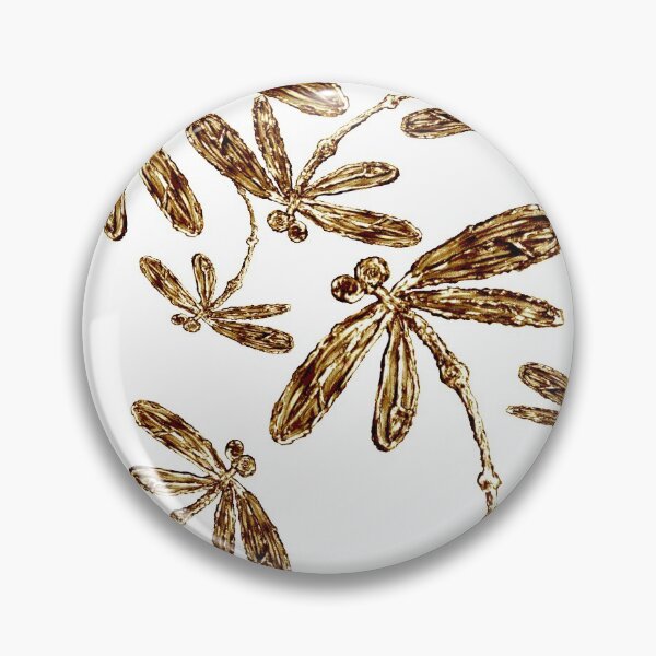 Item preview, Golden Dragonfly Frenzy designed and sold by lyndseyart.