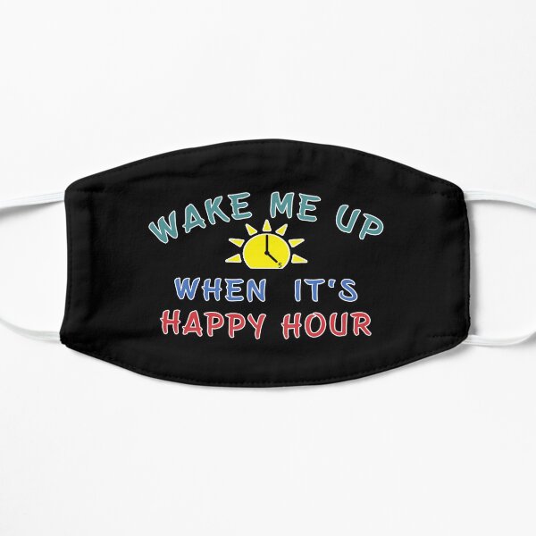 Happy Hour Moonshine Libation Liquor Mixologist. Mask