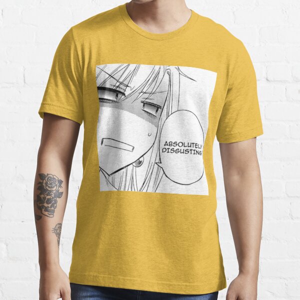 Anime Face Cringe' Men's T-Shirt