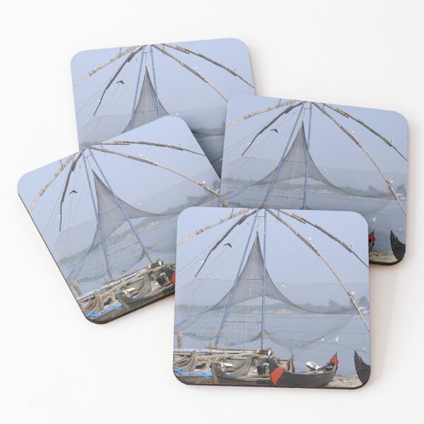 Item preview, Traditional Chinese Fishing Net Fishing Boats, Kerala, India  designed and sold by worldways.