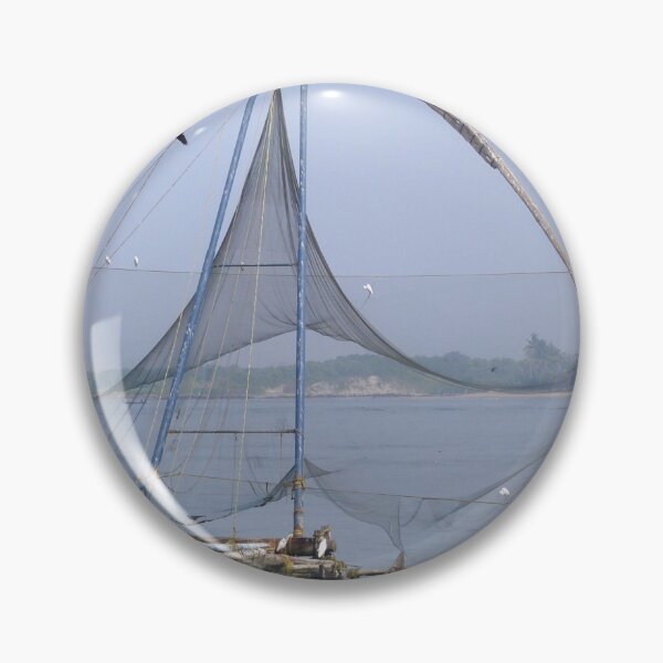 Item preview, Traditional Chinese Fishing Net Fishing Boats, Kerala, India  designed and sold by worldways.